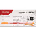 Pastel Essenti Highlighters Pen-Style 12/Box - Cream Orange MONAMI