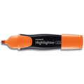 Fluorescent Wide Chisel Highlighter Flat-Style 1/pk - Orange MONAMI