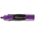 Fluorescent Wide Chisel Highlighter Flat-Style 1/pk - Purple MONAMI