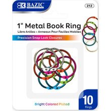 1" Color Rings 10/pk