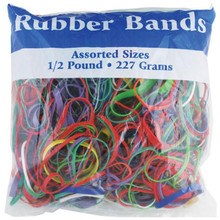 Color Rubber Bands Assorted Sizes