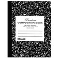 Composition Book Marble C/R 7.5" x 9.75" 100 Sheets/200 Pages  BAZIC 