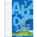 Exercise Book InterLined 7" x 9" 36 Sheets/72 Pages APP 