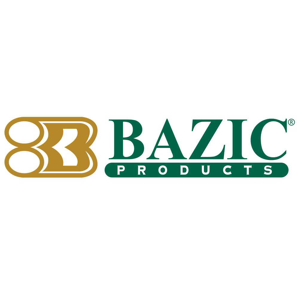 BAZIC 100 Ct. 5 X 8 Ruled White Index Card Bazic Products