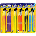 Paint Brushes 5/pk - 6 Available Colors