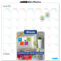 Dry Erase Monthly Magnetic Calendar Board 14 x 14