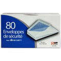 Security Envelopes 80/Box - 6.50" x 3.6"