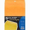 Clasp Envelopes 5/pk - 9" x 12"