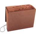 January - December Expanding 12-Pocket File with Flap Letter-Size - Kraft SPARCO
