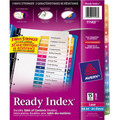 1-15 Table of Contents White Paper Dividers Color Tabs - 15 Tabs