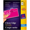 White Clean Edge Business Cards 100/pk - Inkjet AVERY
