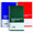 3/pk - Blue, Green & Red Cover