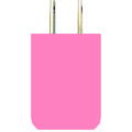 Wall Adapter USB  - Pink