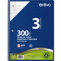 3-Subject C/R Notebook 8" x 10.5" 150 Sheets/300 Pages - APP