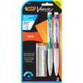 Velocity Max Mechanical Pencils 2/pk + Leads/Erasers - Medium .7mm  BIC