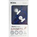 Sport Aerofones Ear Hooks + Mic Navy/White