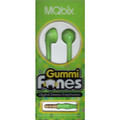 Gummifones Earbuds Green