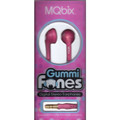 Gummifones Earbuds Pink