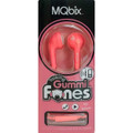 Talking Gummifones Earbuds with Mic Pink
