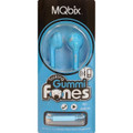 Talking Gummifones Earbuds with Mic Blue