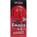 Talking Gummifones Earbuds with Mic Red