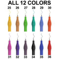 Live Color DIY (Make-Your-Own) Marker Pen Tip - All 12 Colors