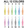Live Color DIY (Make-Your-Own) Bullet Highlighter Tip - All 12 Colors