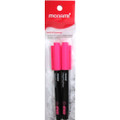 Fluorescent Highlighters Pen-Style 2/pk - Pink