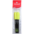 Fluorescent Highlighters Pen-Style 2/pk - Yellow