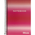 Notebook 5"x7" 120 Sheets/240 Pages - Pink