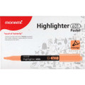 Pastel Highlighters Pen-Style 12/Box - Orange MONAMI