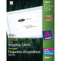 White Shipping Eco-Friendly Labels Inkjet/Laser 4" x 3-1/3" - 60/pk AVERY