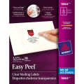 Translucent Shipping Easy Peel Labels Inkjet 4" x 3 -1/3" - 60/pk AVERY