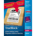 White Shipping TrueBlock Labels Laser 5.5" x 8.5"  - 200/pk AVERY
