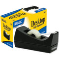Black Desktop Tape Dispenser BAZIC