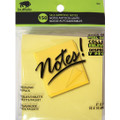 Adhesive Notes 3" x 3" 150/pk - Yellow BUFFALO