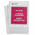 A4-Size Clear Heavy Weight Sheet Protectors - 50/pk C-LINE