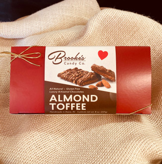  Valentine's Gift Box - 8 oz. Almond Toffee