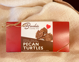  Valentine's Gift Box - 8 oz. Pecan Turtles