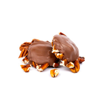 Mini 16 pc PECAN TURTLE'S  topped with Belgian Milk Chocolate 
