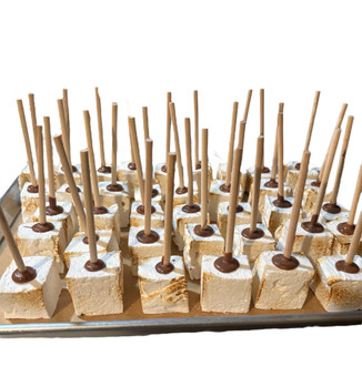 15 Handmade Toasted Marshmallows on a stick