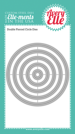 Double Pierced Circles dies