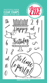 Time to Party stamps