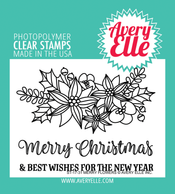 Merry Flowers stamp set