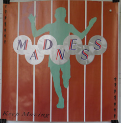 14) MADNESS KEEP MOVING RECORD STORE POSTER