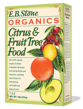 Citrus & Fruit Tree Food (7-3-3) 4 lb, organic plant fertilizer, organic gardening