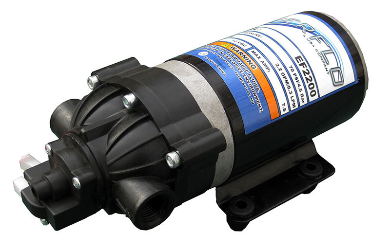 Everflo EF2200 Diaphragm Pump - 12-Volt DC
