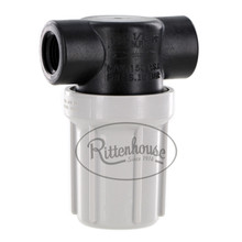 A Line Strainer to filter out contaminates running through your Delavan, Everflo, and SHURflo diaphragm pumps.