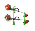 XA102 Pro Series 2 Position Trimmer Rack firmly holds two trimmers in position.