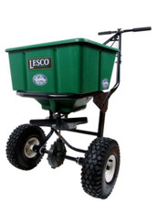 Spreading has never been easier on taller, thicker, rougher lawns.